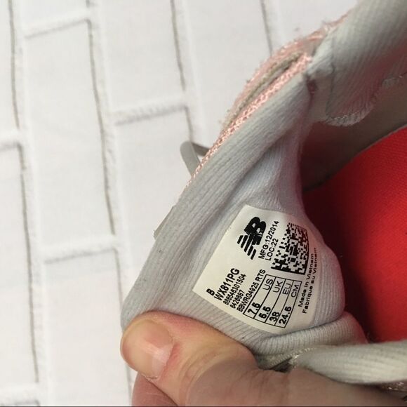 New Balance pink sneakers WX811PG runners | Size 7.5 - Picture 5 of 7